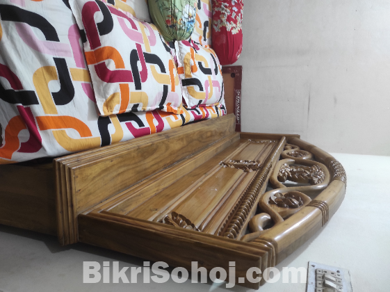 6x7.10 Feet Full Box khat akash moni wood